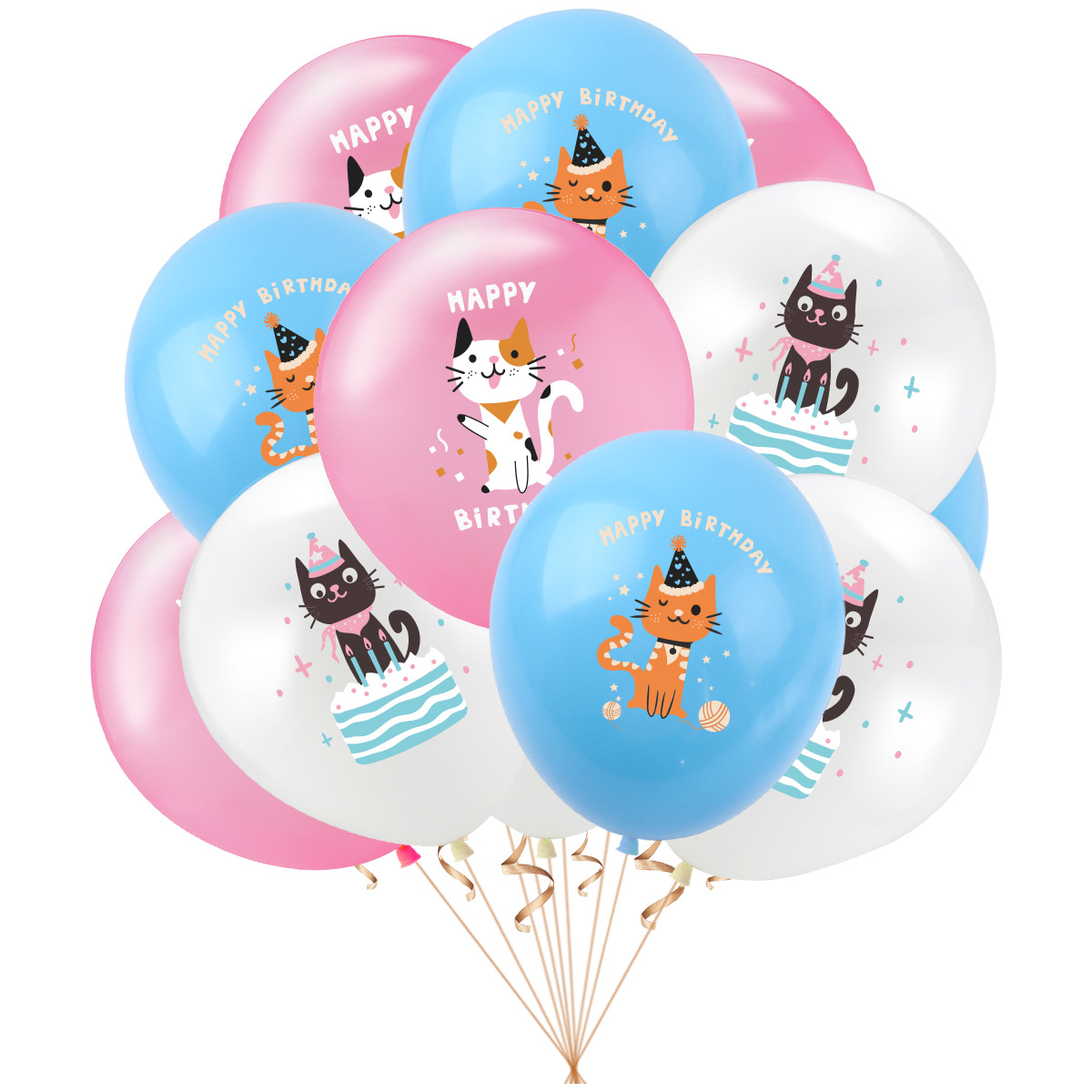Pet Supplies Direct - 12 inç Karikatür Köpek Kedi Lateks