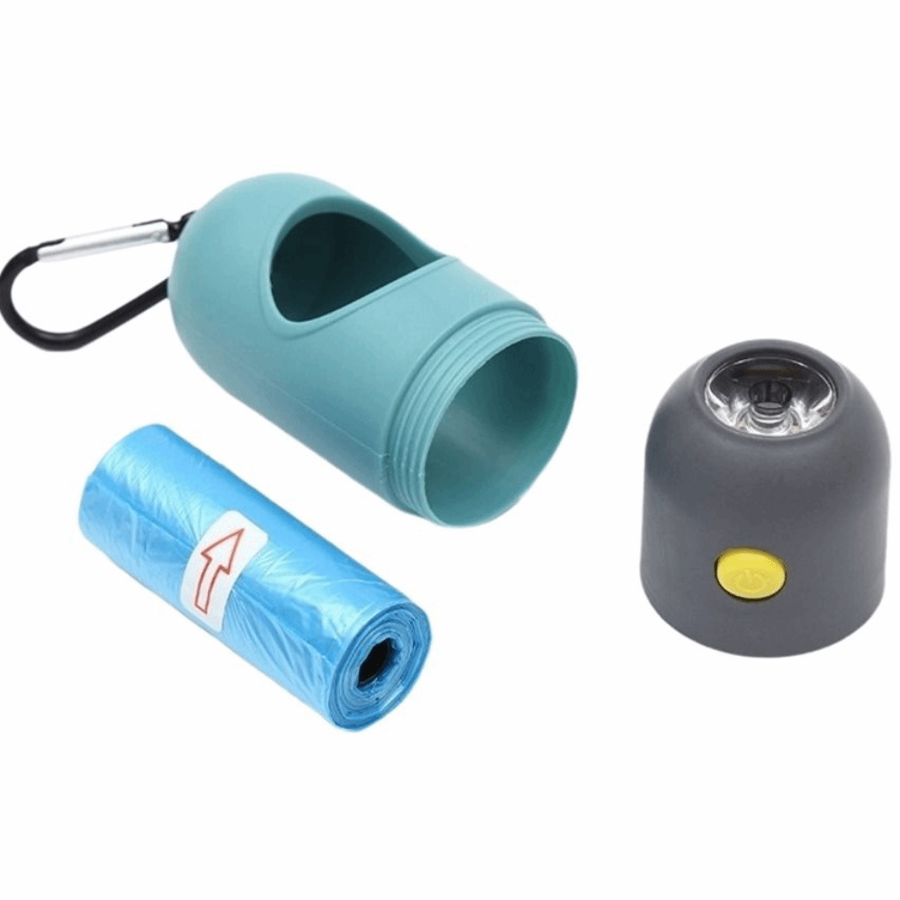 Poop Bag Dispenser - Metal Karabina Köpek Dışkı Poşeti Dağıtıcısı