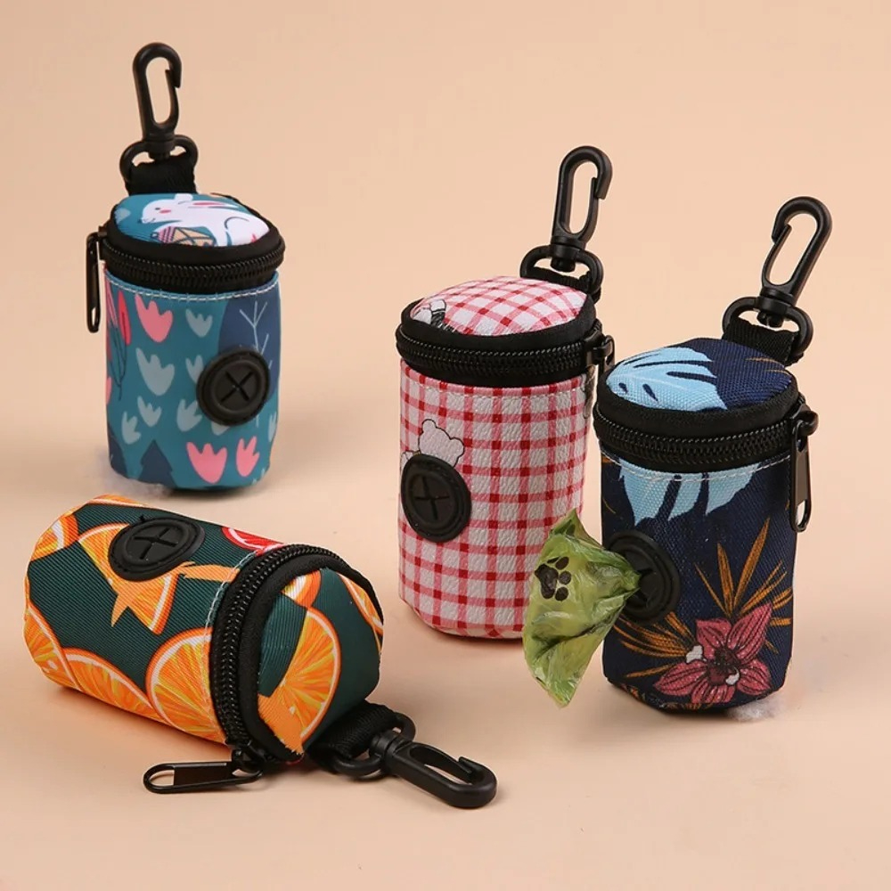 Poop Bag Dispenser - Asılabilir Köpek Kaka Torbası Dağıtıcı Fermuarlı