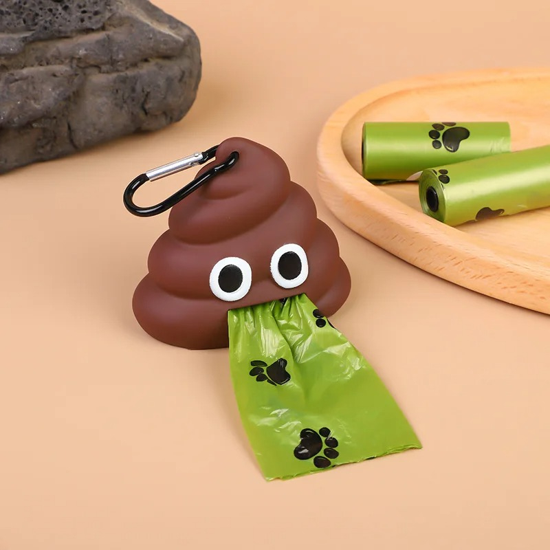 Poop Bag Dispenser - Açık Taşınabilir Pet Köpek Atık Torbası