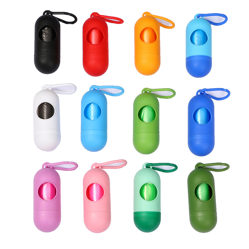 Poop Bag Dispenser - Taşınabilir Pet atık torbası kutusu hap