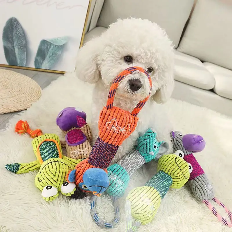 Pet Dental Chew Toy - Pet Köpek Diş Temizleme Cızırtılı Interaktif