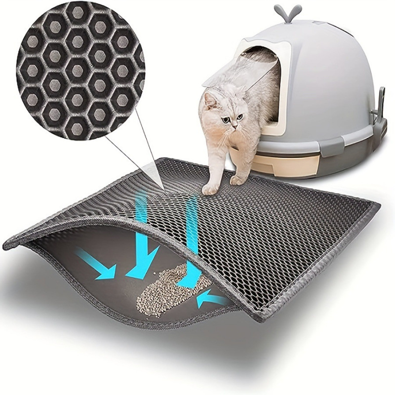 Cat Litter Mat - Çöp Kutusu Mat Çöp Kedi Sandbox