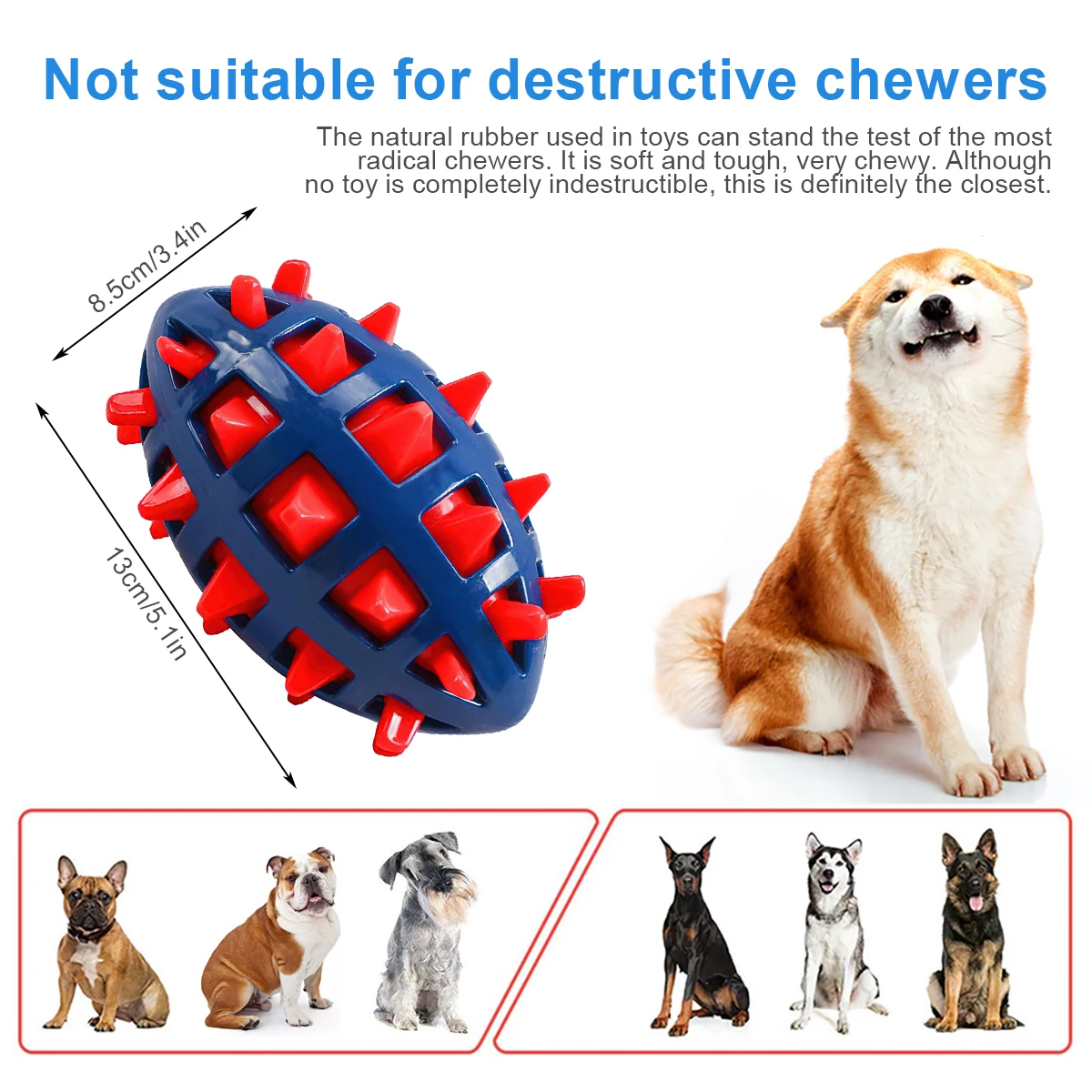 1/2 adet gıcırtılı köpek çiğne - Pet Dental Chew Toy incelemesi ve fiyatı