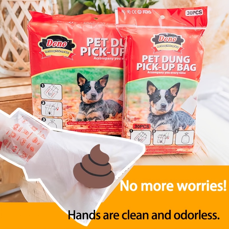 30/100 adet Çift Katmanlı Kalı - Poop Bag Dispenser incelemesi ve fiyatı