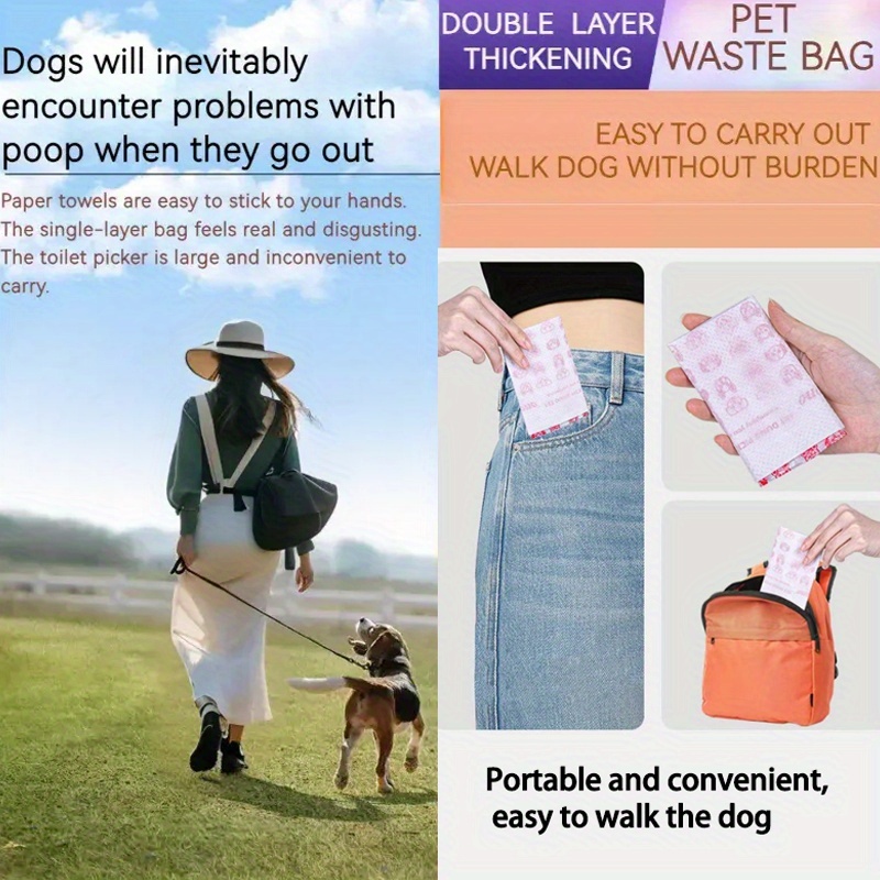 30/100 adet Çift Katmanlı Kalı - Poop Bag Dispenser incelemesi ve fiyatı